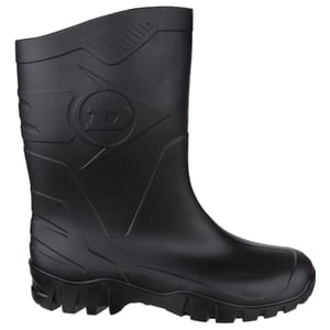 Dunlop Dee Calf K580011 Mens Wellington Boots (Black)