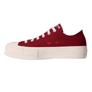 Converse Dames/Dames Chuck Taylor Canvas Platform Schoenen (Rood)