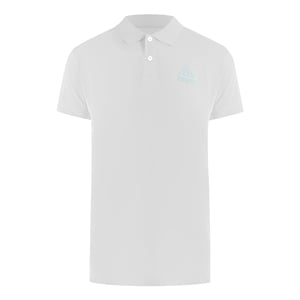 Ice Iceberg Triangle Logo White Polo Shirt