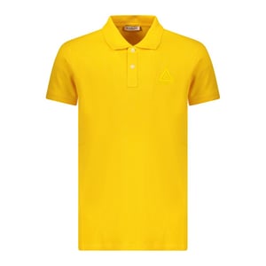 Iceberg Yellow Cotton Mens Polo Shirt