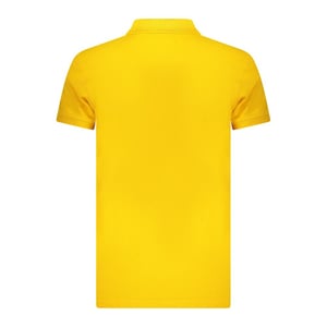 Iceberg Yellow Cotton Mens Polo Shirt