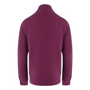 Aquascutum Active Piping Mock Neck Cordovan Fleece