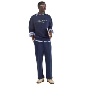 Nautica Mens Jenson Sweatshirt (Dark Navy)