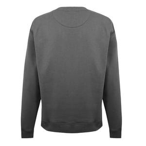 Jack Wills Heren Belvue Geborduurd Logo Sweatshirt (Leisteen)