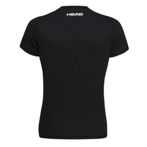 Head Dames/Dames Padel Bedrukt Sport T-shirt (Zwart)