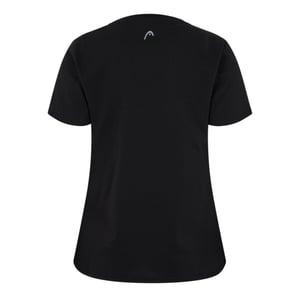 Head Dam/Ladies Club Lisa T-shirt med rund halsringning (Svart)