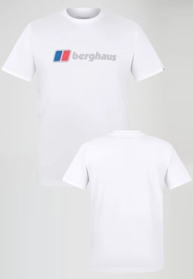 Berghaus Mens Class XL-Logo T Shirt in White