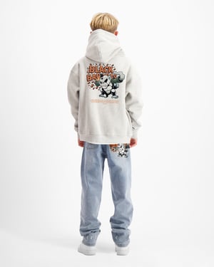 Black Bananas Kinderen Explode Hoodie, Melange Grijs