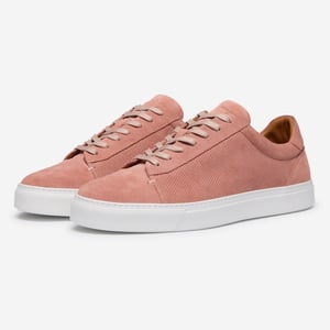 Oliver Sweeney Perforated Calf Suede Cupsole Trainers