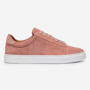 Oliver Sweeney Perforated Calf Suede Cupsole Trainers