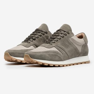 Oliver Sweeney Calf Suede Retro Trainers
