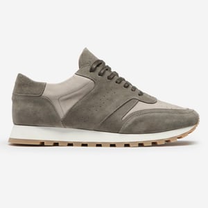 Oliver Sweeney Calf Suede Retro Trainers