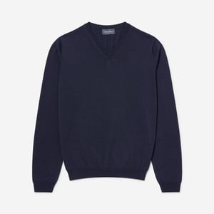 Oliver Sweeney Merino Wool V-Neck Jumper