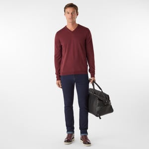 Oliver Sweeney Merino Wool V-Neck Jumper