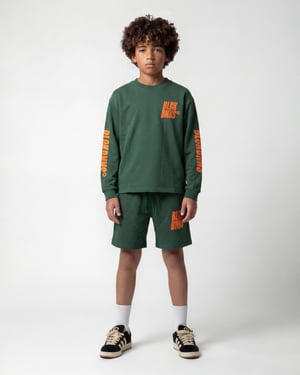 Black Bananas Kinderen Keep flying Twin Set, Groente