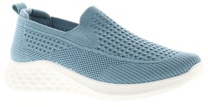 Focus Womens Lightweight Trainers Esme Slip On blue