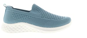 Focus Womens Lightweight Trainers Esme Slip On blue