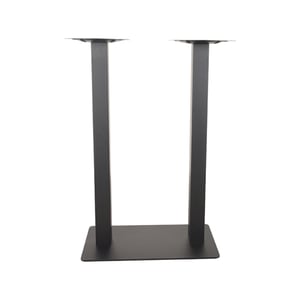LABEL51 - Bartafel Tafelpoot Dubbel - Zwart - 40x70x108cm