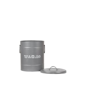 LABEL51 - Opbergdoos Wasmand - Grijs - 26x26x33cm
