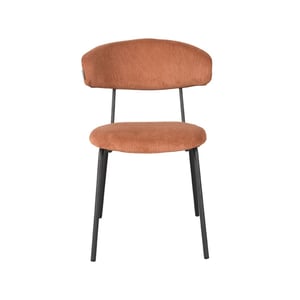 LABEL51 - Eetkamerstoel Zack - Rust - 59x53x79cm - Set van 2