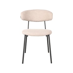 LABEL51 - Eetkamerstoel Zack - Beige - 59x53x79cm - Set van 2