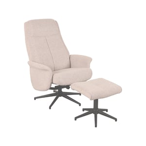 LABEL51 - Fauteuil Bergen - Rood - 76x77x105cm