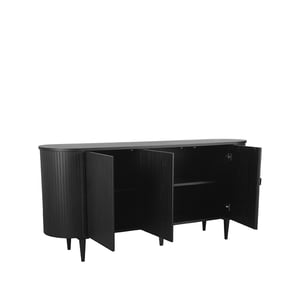 LABEL51 - Dressoir Oliva - Zwart - 47x180x85cm