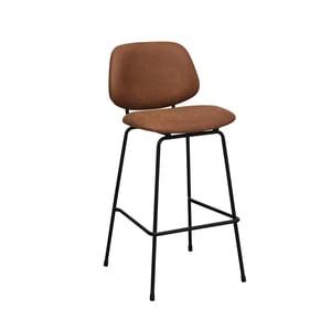LABEL51 - Barstoel Bello - Bruin - 53x46x105cm - Set van 2