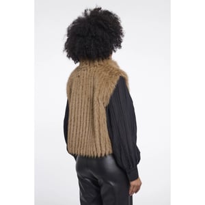 Rino & Pelle Dava.7002611 rino en pelle waistcoat with closure sahara desert