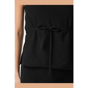 Neo Noir nassa linen top 165623 100 black