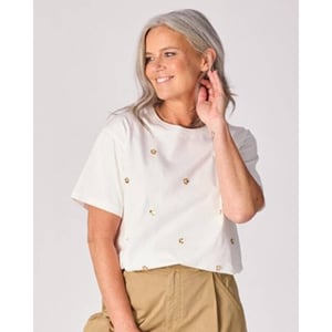 LaLotti Top korte mouw al2524 sya