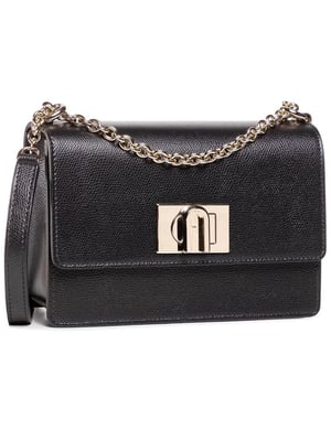 Furla Axelbags Guld/Brun Svart