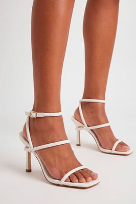 Padded Strappy High Heels