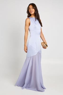 Tall Square Neck Full Skirt Mini Dress
