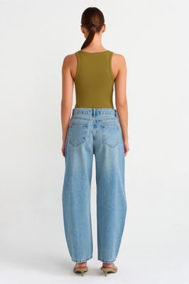 Hoge Taille Ballonspijpen Jeans