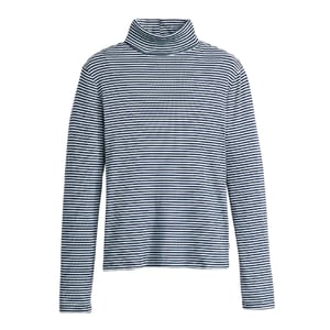 Levis Sköldpaddshalsad långärmad topp för dam och dam (Marinblå kavaj)