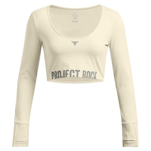 Under Armour Dam/Ladies Project Rock långärmad t-shirt (Brun)