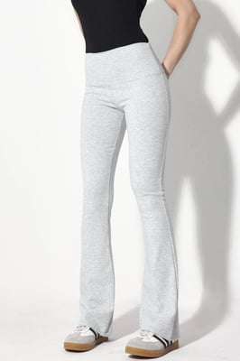 Hoge Taille Flared Leggings
