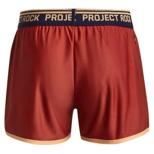 Under Armour Meisjes Project Rock Chino Shorts (Rood)