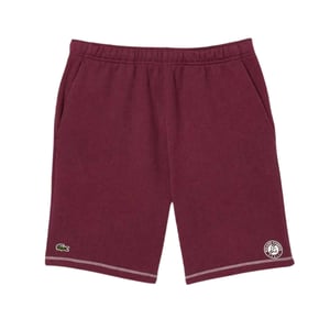 Lacoste Heren Roland Garros Editie Tennisshort (Rood)