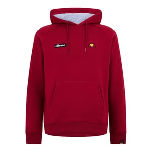 Ellesse Mens Regular Raglan Hoodie (Bourgogne)