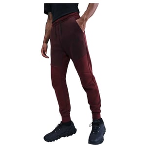 Nike Heren Tech Tapered Joggers (Rood/zwart)