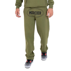 Mercier Heren Maison Regular Joggers (Kaki Groen)