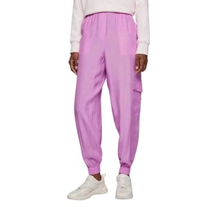 Boss Joggingbyxor i cargotyg för damer/damer (Rosa)