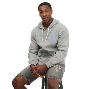 Levis Graphic Hoodie med full dragkedja för herrar (Grått)