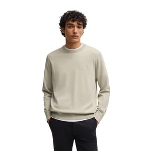 Boss Heren Kanovano Crew Hals Trui (Licht Beige)