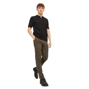 Jack And Jones Heren Marco Bowie Chino (Donkerbruin)