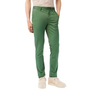 Lacoste Heren Biologisch Katoenen Slanke Chino (As)