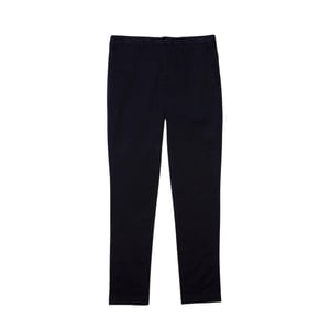 Lacoste Heren Biologisch Katoenen Slanke Chino (Marine)