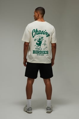 Active Chasing Birdies Golf Oversized T-Shirt